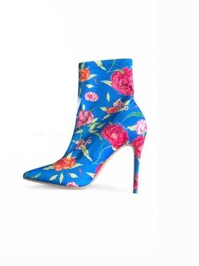 ALDO Floral Ankle Boots - Size 8.5 US